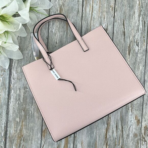 Marc Jacobs Mini Grind Coated Leather Tote Crossbody Bag Purse - Picture 4 of 12